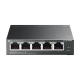 Switch 4 porturi RJ45 10/100 Mbps PoE, 1 port RJ45 10/100 Mbps, Buget PoE 67W, Unmanaged - TP-Link TL-SF1005P Switch 4 porturi RJ45 10/100 Mbps PoE, 1 port RJ45 10/100 Mbps, Buget PoE 67W, Unmanaged - TP-Link TL-SF1005P