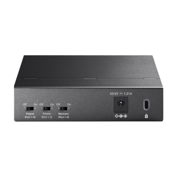 Switch 4 porturi RJ45 10/100 Mbps PoE, 1 port RJ45 10/100 Mbps, Buget PoE 67W, Unmanaged - TP-Link TL-SF1005P Switch 4 porturi RJ45 10/100 Mbps PoE, 1 port RJ45 10/100 Mbps, Buget PoE 67W, Unmanaged - TP-Link TL-SF1005P