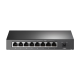 Switch 4 porturi RJ45 10/100 Mbps PoE, 4 x RJ45 10/100 Mbps, Buget PoE 66W, Unmanaged - TP-Link TL-SF1008P Switch 4 porturi RJ45 10/100 Mbps PoE, 4 x RJ45 10/100 Mbps, Buget PoE 66W, Unmanaged - TP-Link TL-SF1008P