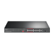 Switch 16 x RJ45 10/100 Mbps PoE, 2 x RJ45 1G, 1 x combo SFP 1G, Buget PoE 150W, Unmanaged - TP-Link TL-SL1218P Switch 16 x RJ45 10/100 Mbps PoE, 2 x RJ45 1G, 1 x combo SFP 1G, Buget PoE 150W, Unmanaged - TP-Link TL-SL1218P