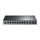 Switch 8 x RJ45 10/100 Mbps PoE, 2 x RJ45 1G, 1 x SFP 1G, Buget PoE 124W, Unmanaged - TP-Link TL-SL1311MP