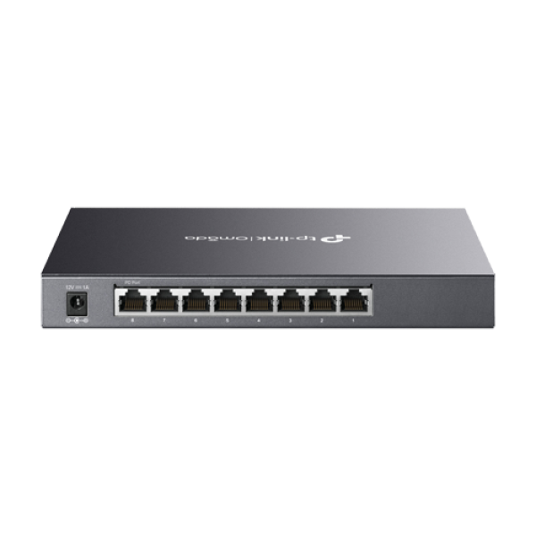 Switch 8 porturi RJ45 Gigabit, L2 Management, 1U - TP-Link Omada SG2008