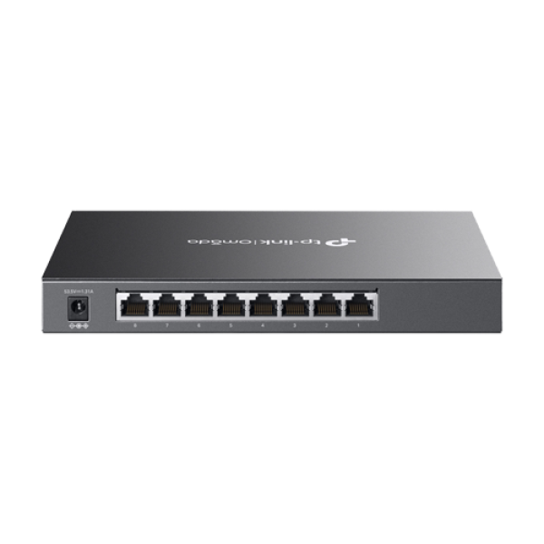 Switch 4 porturi RJ45 Gigabit PoE, 4 x RJ45 Gigabit, Buget PoE 62W, Management - TP-Link Omada SG2008P