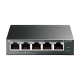 Switch 4 x RJ45 Gigabit PoE, 1 x RJ45 Gigabit, Buget PoE 65W, Easy Smart Managed - TP-Link TL-SG105PE Switch 4 x RJ45 Gigabit PoE, 1 x RJ45 Gigabit, Buget PoE 65W, Easy Smart Managed - TP-Link TL-SG105PE