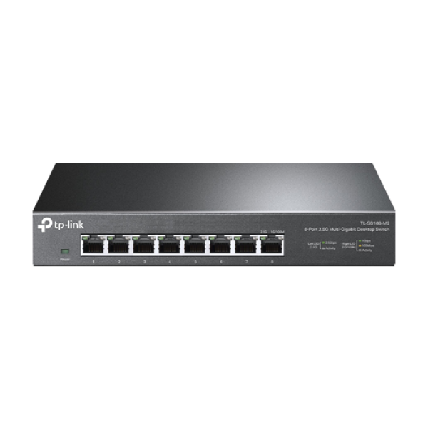Switch 8 porturi RJ45 2.5G, Unmanaged - TP-Link TL-SG108-M2 Switch 8 porturi RJ45 2.5G, Unmanaged - TP-Link TL-SG108-M2