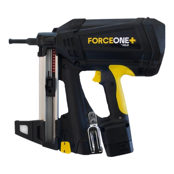 Pistol de batut cuie ForceOne+, 105 Juli, cartus gaz - CELO FONE20+ Pistol de batut cuie ForceOne+, 105 Juli, cartus gaz - CELO FONE20+
