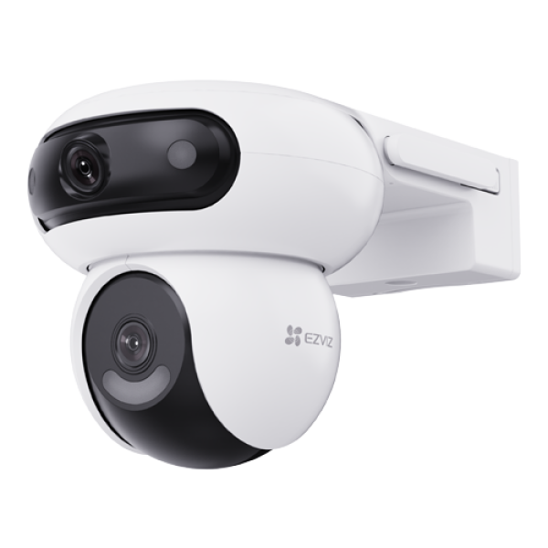 Camera IP PT Dual-Lens 4MP + panou solar 8W, Wi-Fi6, Baterie 10.400 mAh, Audio, IR 35M - EZVIZ CS-HB90/SP(2x4MP)