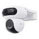 Camera IP PT Dual-Lens 4MP + panou solar 8W, Wi-Fi6, Baterie 10.400 mAh, Audio, IR 35M - EZVIZ CS-HB90/SP(2x4MP)