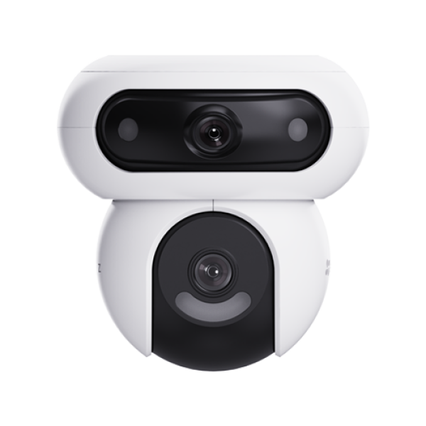 Camera IP PT Dual-Lens 4MP + panou solar 8W, Wi-Fi6, Baterie 10.400 mAh, Audio, IR 35M - EZVIZ CS-HB90/SP(2x4MP)