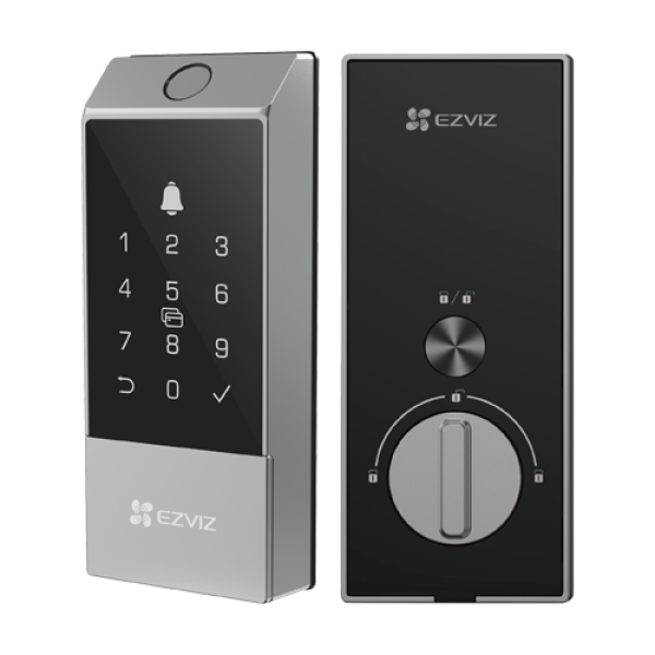 Yala inteligenta cu amprenta, multiple metode de deblocare, Wi-Fi, verificare status inchidere - EZVIZ CS-DL04(WBCP,M) Yala inteligenta cu amprenta, multiple metode de deblocare, Wi-Fi, verificare status inchidere - EZVIZ CS-DL04(WBCP,M)