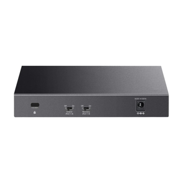 Switch LiteWave, 4 x RJ45 10/100 Mbps PoE, 2 x RJ45 10/100 Mbps, Buget PoE 41W, Unmanaged - TP-Link LS106LP Switch LiteWave, 4 x RJ45 10/100 Mbps PoE, 2 x RJ45 10/100 Mbps, Buget PoE 41W, Unmanaged - TP-Link LS106LP