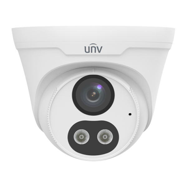 Camera IP ColorHunter Dual-Light, 8MP, lentila 2.8mm, IR 30m, WL 30m, Audio bidirectional - UNV IPC3618LE-ADF28KC-DL