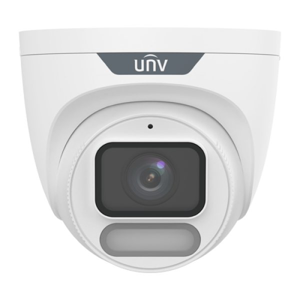 Camera IP Wise-ISP, ColorHunter, 8MP, lentila 4.0mm, WL 30M, Mic, PoE, color 24/7 - UNV IPC3628LE-ADF40K-WP