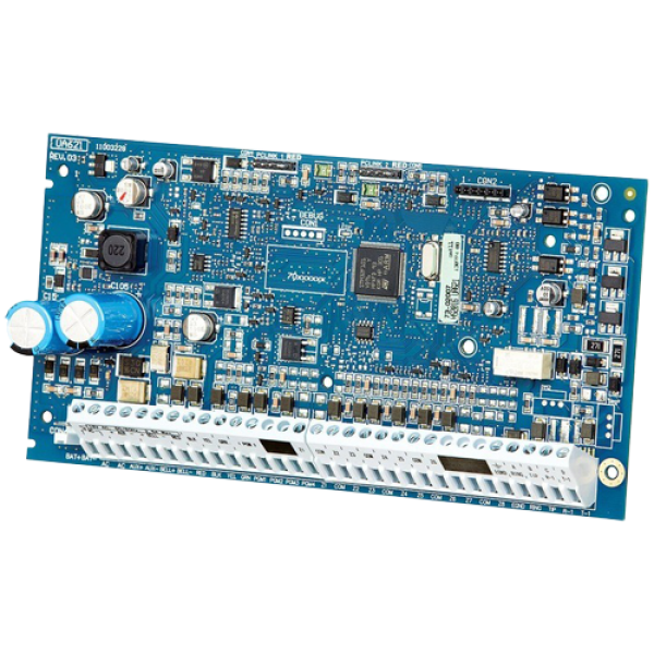 Placa centrala SERIA DSC POWER NEO 6 zone extensibila la 16 zone, 2 partitii - DSC HS2016PCBE