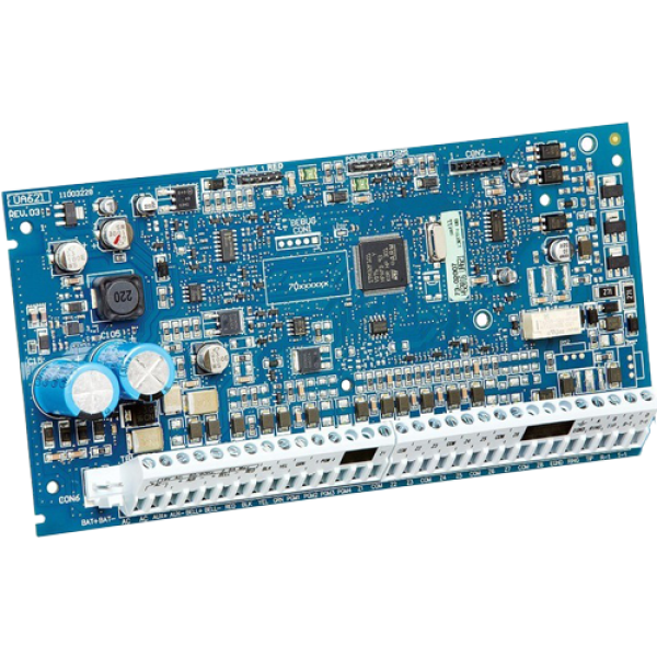 Placa centrala SERIA DSC POWER NEO 6 zone extensibila la 16 zone, 2 partitii - DSC HS2016PCBE
