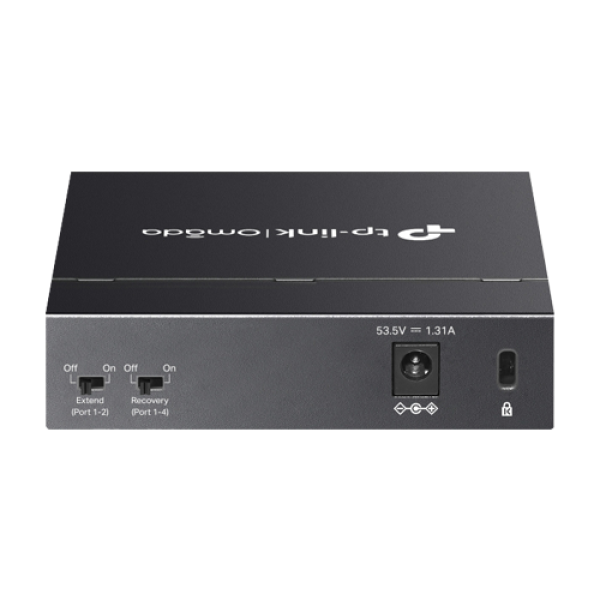 Switch 4 x RJ45 Gigabit PoE, 1 x RJ45 1G, Buget PoE 65W, Unanaged - TP-Link Omada DS105GP