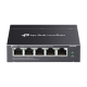 Switch 4 x RJ45 Gigabit PoE, 1 x RJ45 1G, Buget PoE 65W, Unanaged - TP-Link Omada DS105GP Switch 4 x RJ45 Gigabit PoE, 1 x RJ45 1G, Buget PoE 65W, Unanaged - TP-Link Omada DS105GP