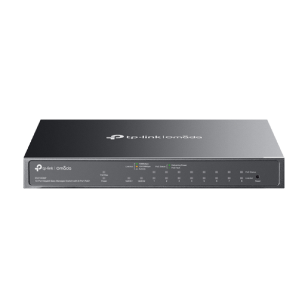 Switch 8 porturi RJ45 1G PoE, 1 x RJ45 1G, 1 x combo SFP/RJ45 1G, Easy Managed - TP-Link Omada ES210GMP Switch 8 porturi RJ45 1G PoE, 1 x RJ45 1G, 1 x combo SFP/RJ45 1G, Easy Managed - TP-Link Omada ES210GMP