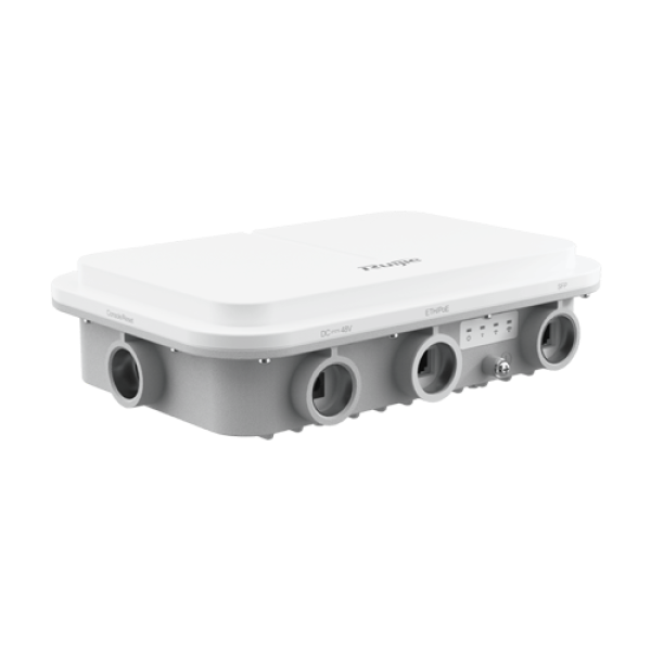 Access Point exterior Wi-Fi 6, Bluetooth, Dual-Band, 2.976 Gbps, PoE IN, IP68 - Ruijie RG-AP680-L Access Point exterior Wi-Fi 6, Bluetooth, Dual-Band, 2.976 Gbps, PoE IN, IP68 - Ruijie RG-AP680-L