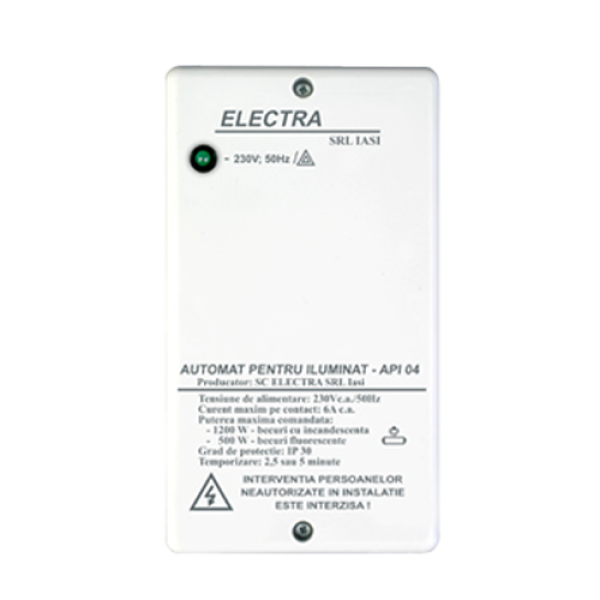 Automat pentru iluminat holurile sau scarile de bloc - ELECTRA API.11A