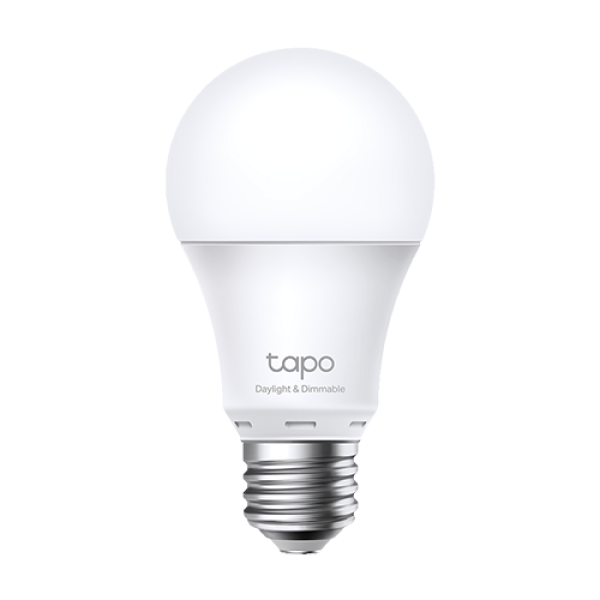 Bec smart Wi-Fi, lumina naturala 4000K ajustabila, 806 lm, E27 - TP-Link Tapo TapoL520E