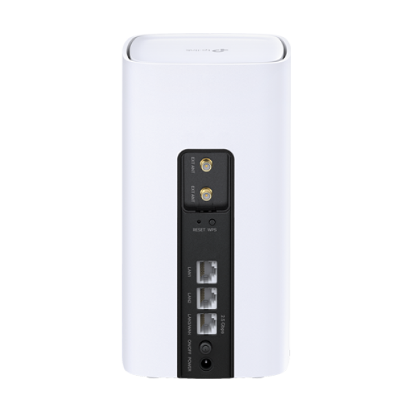 Router 5G/4G, Wi-Fi 6, AX3600, Nano SIM, 1 x RJ45 2.5G, 2 x RJ45 1G - TP-Link ArcherNX600 Router 5G/4G, Wi-Fi 6, AX3600, Nano SIM, 1 x RJ45 2.5G, 2 x RJ45 1G - TP-Link ArcherNX600