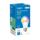 Bec smart Wi-Fi, RGB, intensitate ajustabila, 2500-6500K, 1055 lm, E27 - TP-Link Tapo TapoL535E Bec smart Wi-Fi, RGB, intensitate ajustabila, 2500-6500K, 1055 lm, E27 - TP-Link Tapo TapoL535E
