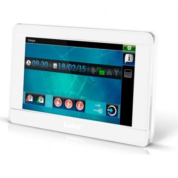 Tastatura alarma Satel INT-TSI-WSW, Touchscreen 7 inch, Compatibila INTEGRA/VERSA, Alb Tastatura alarma Satel INT-TSI-WSW, Touchscreen 7 inch, Compatibila INTEGRA/VERSA, Alb