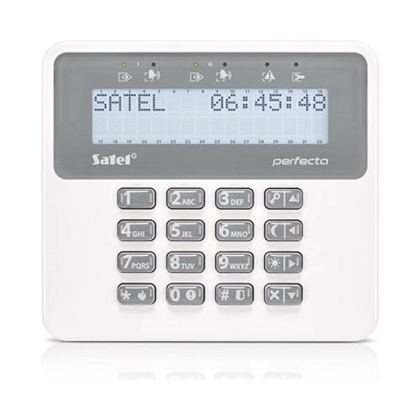 Tastatura alarma Satel PRF-LCD-WRL, Afisaj LCD, Wireless, Compatibila PERFECTA Tastatura alarma Satel PRF-LCD-WRL, Afisaj LCD, Wireless, Compatibila PERFECTA