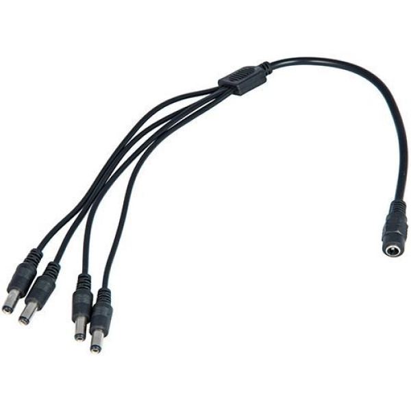 Accesoriu supraveghere PXW PS1-4, distribuitor de la 1 la 4 mufe alimentare, 1 mufa mama, 4 mufe tata Accesoriu supraveghere PXW PS1-4, distribuitor de la 1 la 4 mufe alimentare, 1 mufa mama, 4 mufe tata