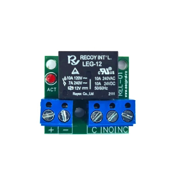 RELEU -12V/5A - REL-01 RELEU -12V/5A - REL-01
