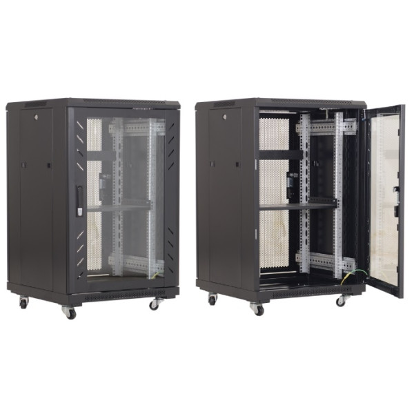 RACK 18U 600 X 600 MM - F36618