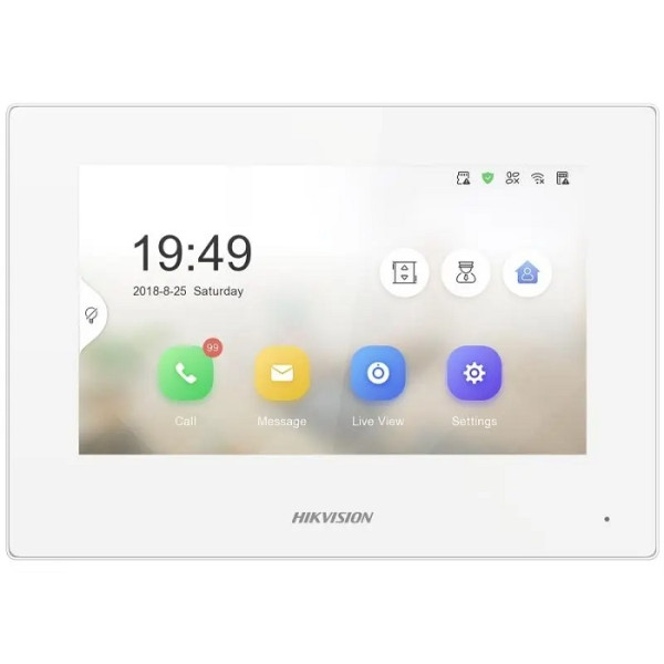 MONITOR 7 INCH, 1024 X 600, POE, CULOARE ALBA - DS-KH6320-LE1(B) WHITE MONITOR 7 INCH, 1024 X 600, POE, CULOARE ALBA - DS-KH6320-LE1(B) WHITE