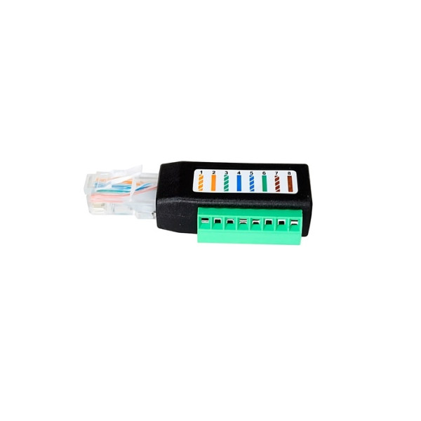 TERMINAL TRECERE RJ45 LA 8 SURUBURI - MPA2RJ TERMINAL TRECERE RJ45 LA 8 SURUBURI - MPA2RJ