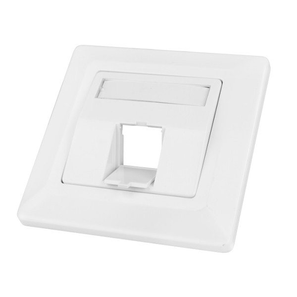 PRIZA PENTRU 1 MODUL TOOLLESS LINE, 80X80MM - HSED01UW2S