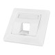 PRIZA PENTRU 1 MODUL TOOLLESS LINE, 80X80MM - HSED01UW2S
