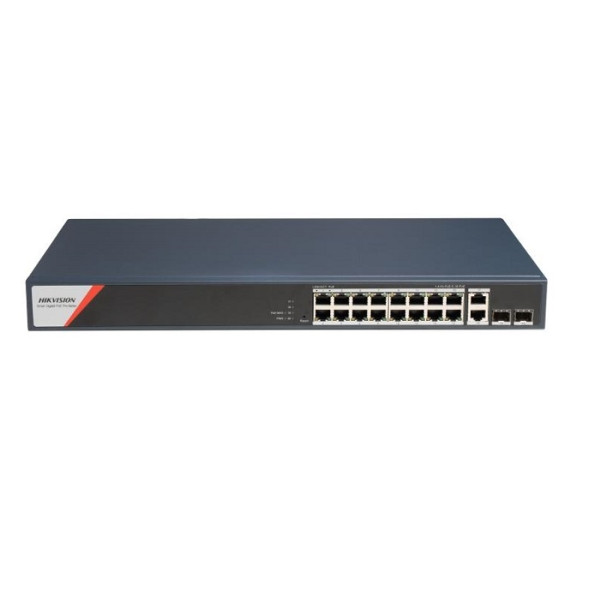 SWITCH CU 20 PORTURI (16 POE, 2 RJ45, 2 SFP) - DS-3E1520HP-SI-16P2T2F SWITCH CU 20 PORTURI (16 POE, 2 RJ45, 2 SFP) - DS-3E1520HP-SI-16P2T2F