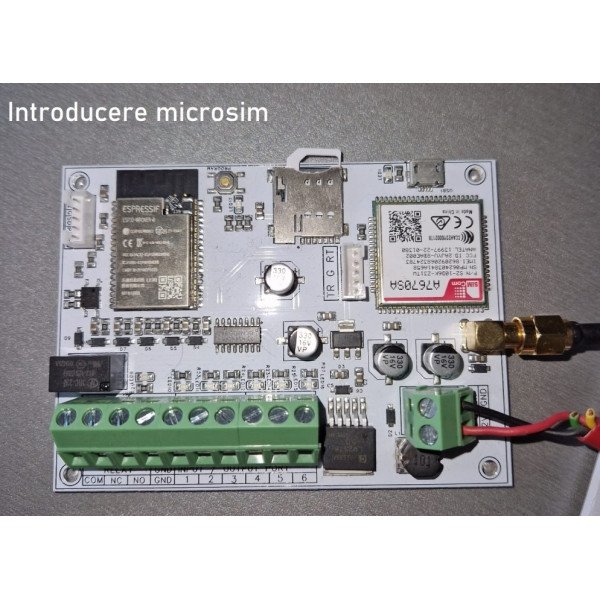 MODUL UPLINK7-SMS CU SCP-35-12 IN CARCASA PLASTIC - UPLINK7-SMS-PB
