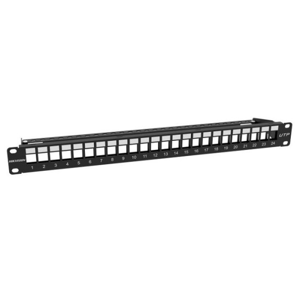 PATCH PANEL NEGRU 1U, 24 PORTURI, PT. NEECRANATE - DS-1CP0U24-1U PATCH PANEL NEGRU 1U, 24 PORTURI, PT. NEECRANATE - DS-1CP0U24-1U