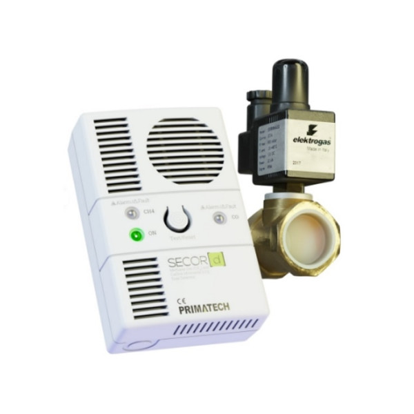 DETECTOR CU ELECTROVALVA DE 3/4" - SECOR - OT LF/230V 1 DETECTOR CU ELECTROVALVA DE 3/4" - SECOR - OT LF/230V 1