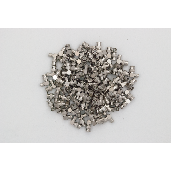 Pachet de 10 bucati de adaptoare BNC M (tata) - F (mama) (90°) - BNCM-F(P10)