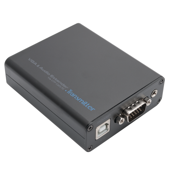 Transmitator video VGA si audio activ, pe cablu UTP - UTP8201AT