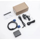 Transmitator video VGA si audio activ, pe cablu UTP - UTP8201AT