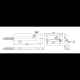 Contact magnetic NC, aplicabil pentru usi culisante - 5C-55AL Contact magnetic NC, aplicabil pentru usi culisante - 5C-55AL