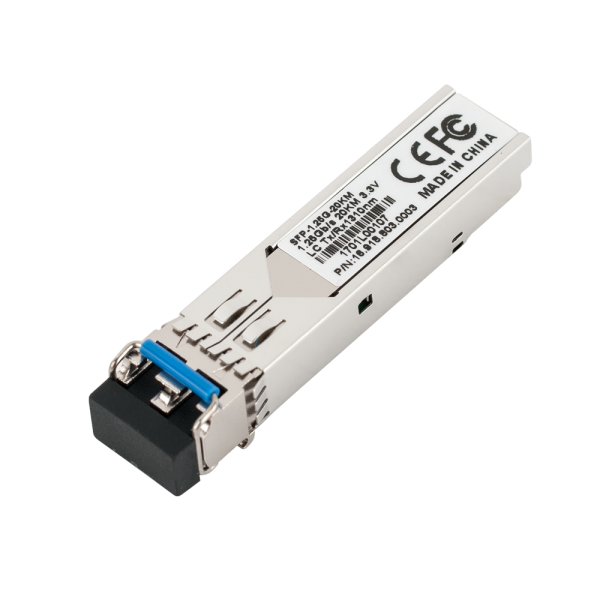 Modul SFP standard, dual-ﬁber, 1.25Gbps, 20km - UOF2202BS-20KM