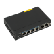 Switch PoE+ 6 porturi 10/100Base-T (4 downlink, 2 uplink) pentru sisteme de supraveghere - UTP3-SW04-TP60