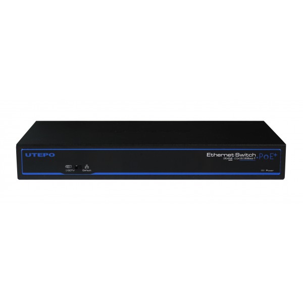 Switch ethernet PoE+, 8 porturi 10/100 Mbps POE+ downlink, 1 port 10/100 Mbps uplin - UTP3-SW08-TP120 Switch ethernet PoE+, 8 porturi 10/100 Mbps POE+ downlink, 1 port 10/100 Mbps uplin - UTP3-SW08-TP120