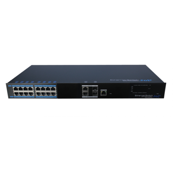 Switch 16 porturi POE+ cu management interfata management L2 - UTP7216E-POE-L2 Switch 16 porturi POE+ cu management interfata management L2 - UTP7216E-POE-L2