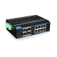 Switch ethernet RING gigabit POE++ industrial, 8+4 porturi - UTP7308GE-POE