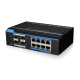Switch ethernet RING gigabit POE++ industrial, 8+4 porturi - UTP7308GE-POE